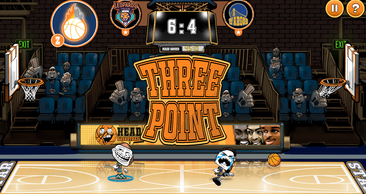 Head Basketball Game Screenshot