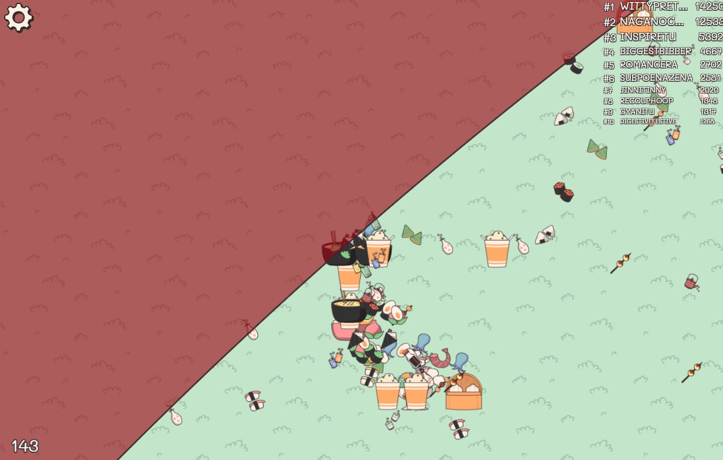 Sushi Party Game Screenshot