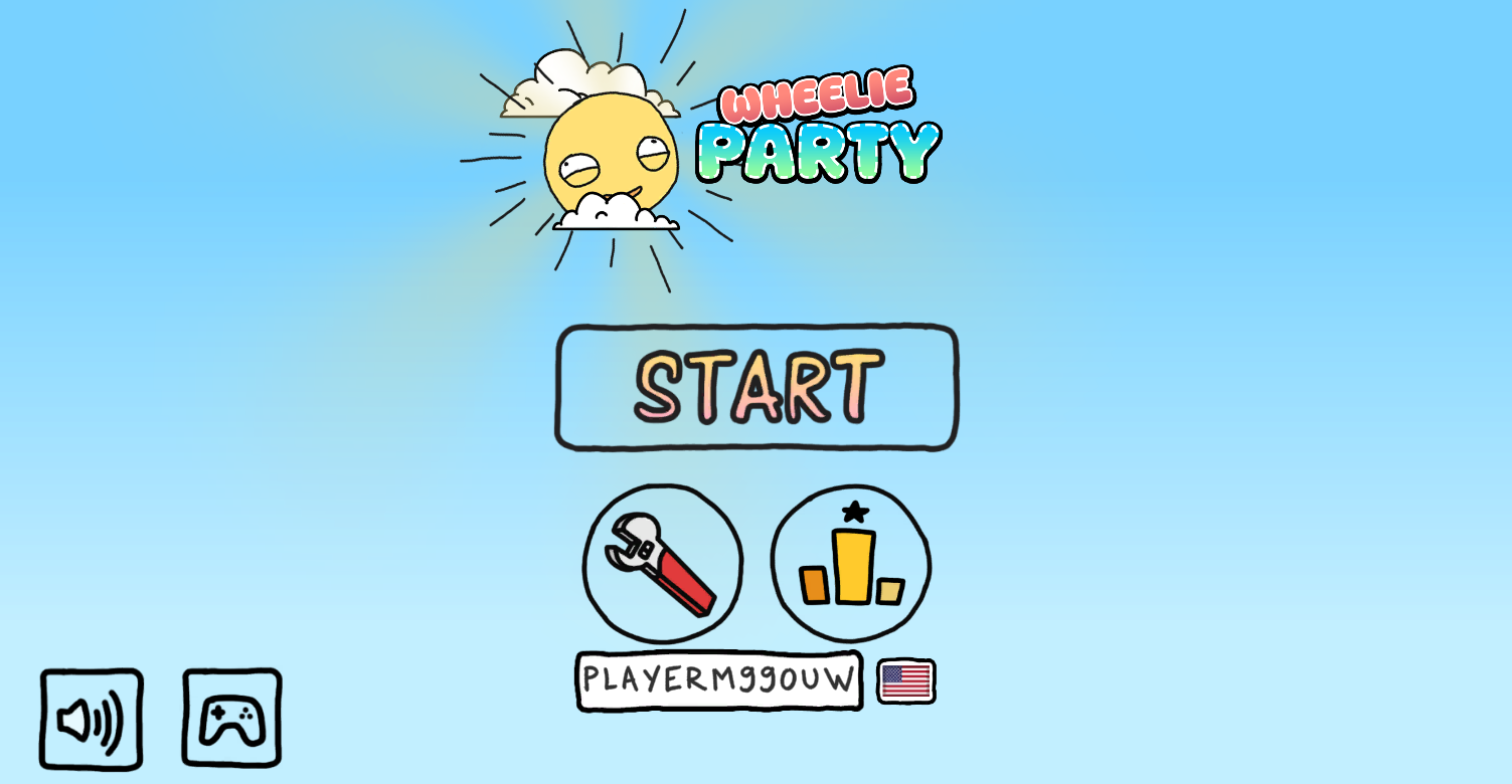 Wheelie Party Game Screenshot